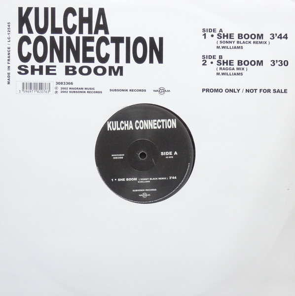 Kulcha Connection - She Boom | Subsonik Records (3083366)