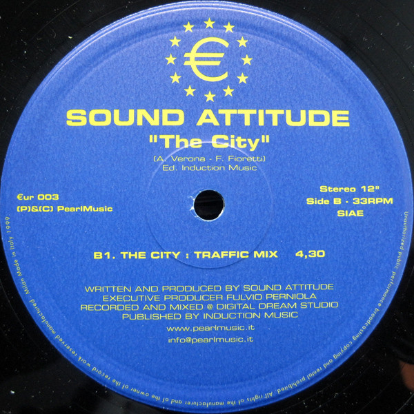 Sound Attitude - Love Is Blue/The City | Euro Records (EUR 003) - 2 Sound Attitude - Love Is Blue/The City | Euro Records (EUR 003) - 2