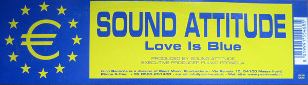 Sound Attitude - Love Is Blue/The City | Euro Records (EUR 003) - 3 Sound Attitude - Love Is Blue/The City | Euro Records (EUR 003) - 3
