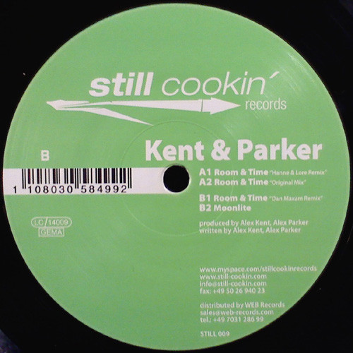 Kent & Parker - Room & Time | Still Cookin' Records (STILL 009) - main Kent & Parker - Room & Time | Still Cookin' Records (STILL 009) - main