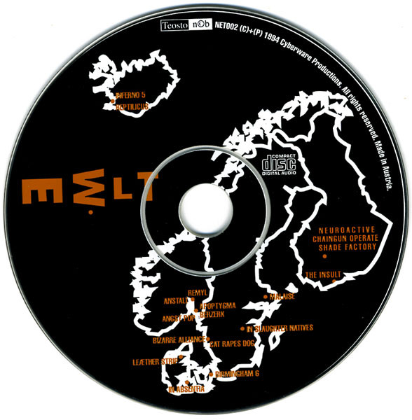 Various - Melt - Scandinavian Electro/Industrial Compilation | Cyberware Productions (NET002) - 3