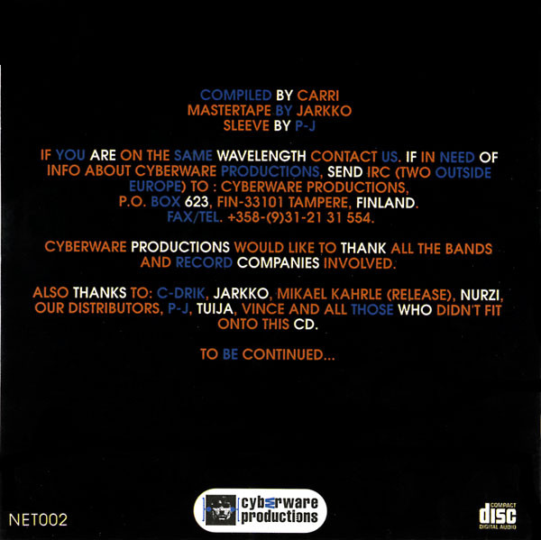 Various - Melt - Scandinavian Electro/Industrial Compilation | Cyberware Productions (NET002) - 4