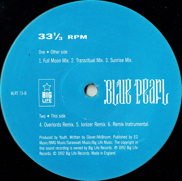 Blue Pearl - Mother Dawn | Big Life (BLRT 73) - 4 Blue Pearl - Mother Dawn | Big Life (BLRT 73) - 4