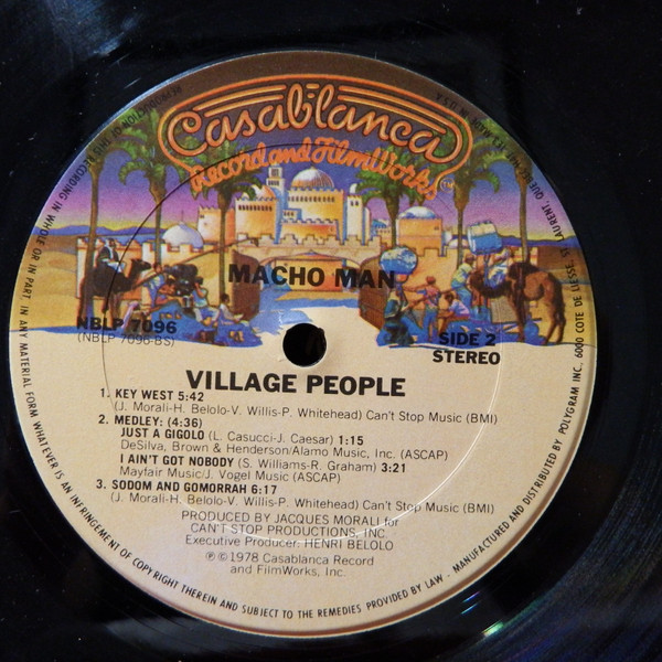 Village People - Macho Man | Casablanca (NBLP 7096) - 4 Village People - Macho Man | Casablanca (NBLP 7096) - 4