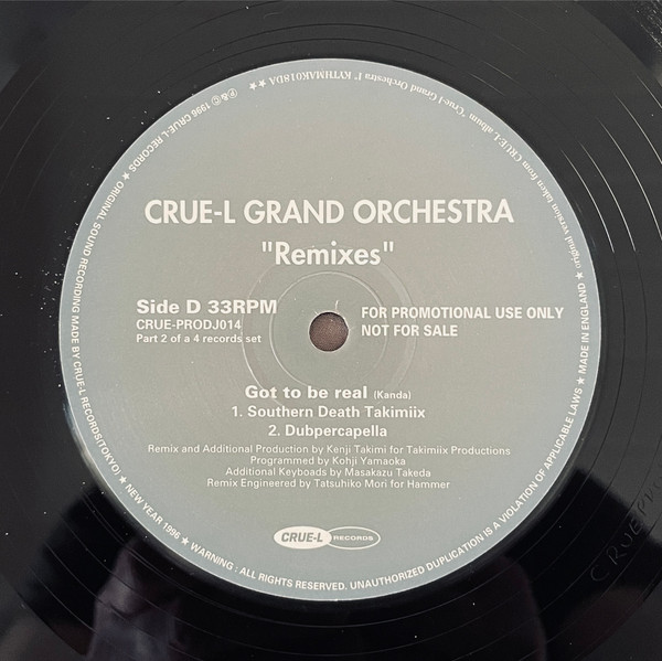 Crue-L Grand Orchestra - The Remixes | Crue-L Records (CRUE-PRODJ 013, 014 , 015, 016) - 6 Crue-L Grand Orchestra - The Remixes | Crue-L Records (CRUE-PRODJ 013, 014 , 015, 016) - 6