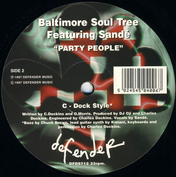 Baltimore Soul Tree  &  Sandé - Party People | Defender Music (DFD9712) - 2