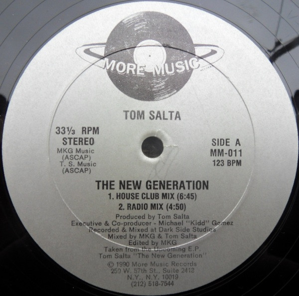 Tom Salta - The New Generation | More Music Records (MM-011)