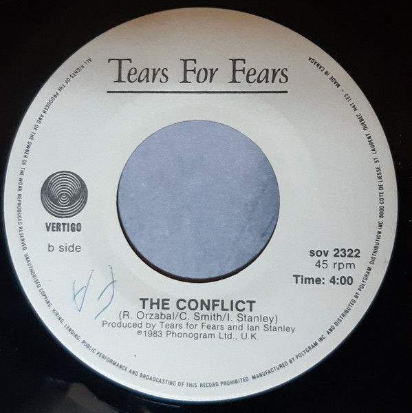 Tears For Fears - Change | Vertigo (sov 2322) - 4