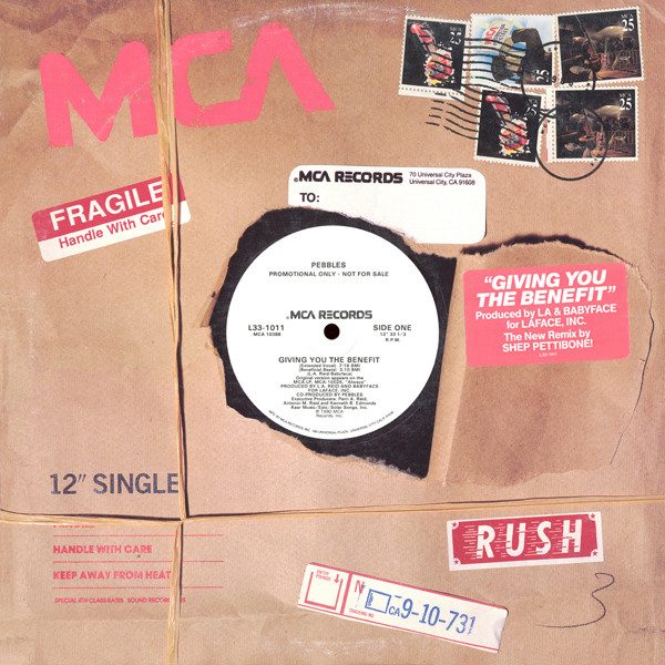 Pebbles - Giving You The Benefit | MCA Records (L33-1011)