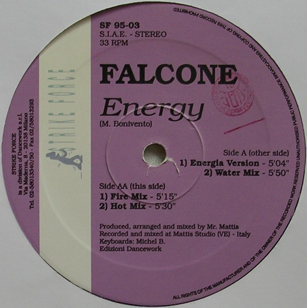 Falcone - Energy | Strike Force (SF 95-03) - 2 Falcone - Energy | Strike Force (SF 95-03) - 2