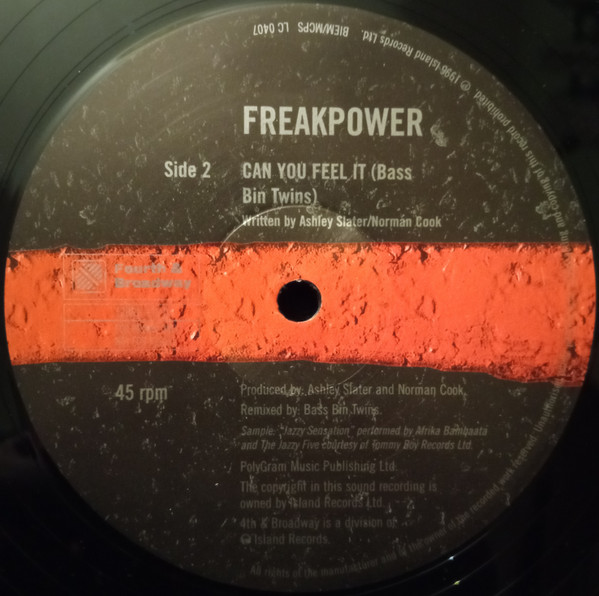 Freakpower - Can You Feel It | 4th & Broadway (12 BRX 335 DJ) - 3