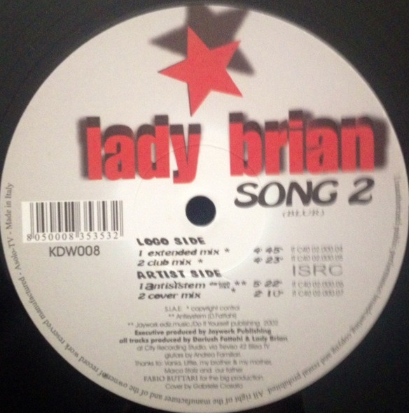 Lady Brian - Song 2 / Antisystem | Kadabra Digital Wizard (KDW 008) - main Lady Brian - Song 2 / Antisystem | Kadabra Digital Wizard (KDW 008) - main