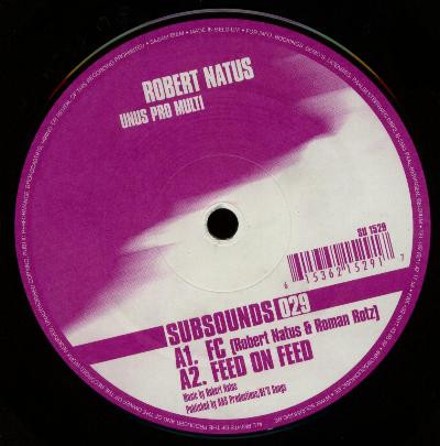 Robert Natus - Unus Pro Multi | Subsounds (SU 1529) - main Robert Natus - Unus Pro Multi | Subsounds (SU 1529) - main