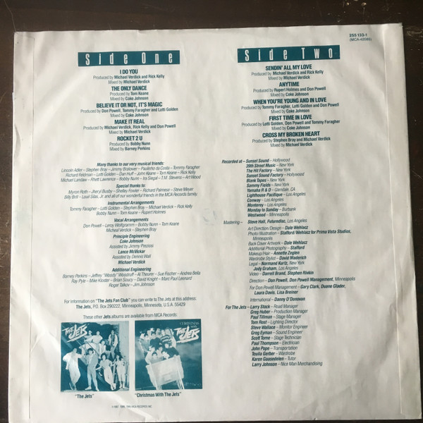 The Jets - Magic | MCA Records (255 133-1) - 5 The Jets - Magic | MCA Records (255 133-1) - 5