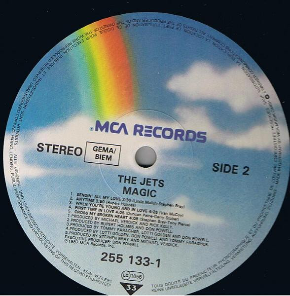 The Jets - Magic | MCA Records (255 133-1) - 4 The Jets - Magic | MCA Records (255 133-1) - 4