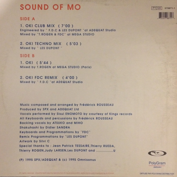 Sound Of Mô - Oki | Omnisonus (579 871-1) - 2