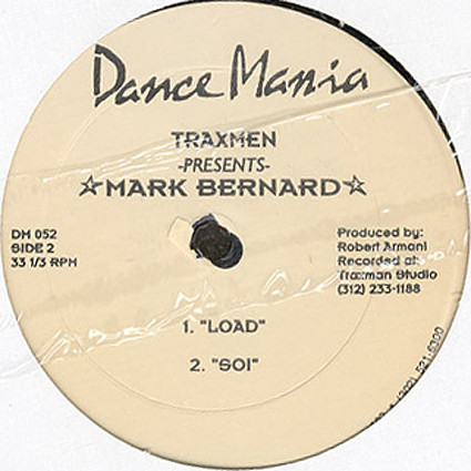 Traxmen Presents Mark Bernard - Loop Point | Dance Mania (DM 052) - 2