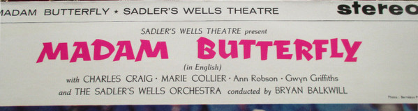 Madam Butterfly (In English)