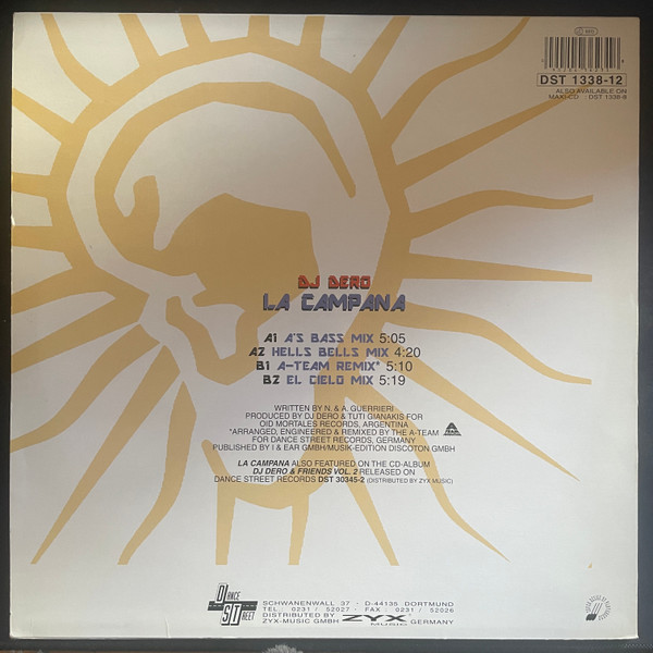 DJ Dero - La Campana | Dance Street (DST 1338-12) - 2 DJ Dero - La Campana | Dance Street (DST 1338-12) - 2
