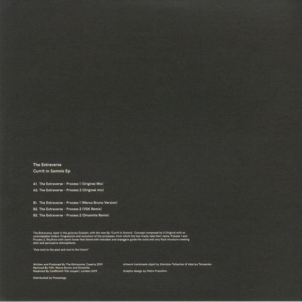The Extraverse - Currit in Somnis Ep | Dystant Recordings (DYSTANT0003) - 2 The Extraverse - Currit in Somnis Ep | Dystant Recordings (DYSTANT0003) - 2