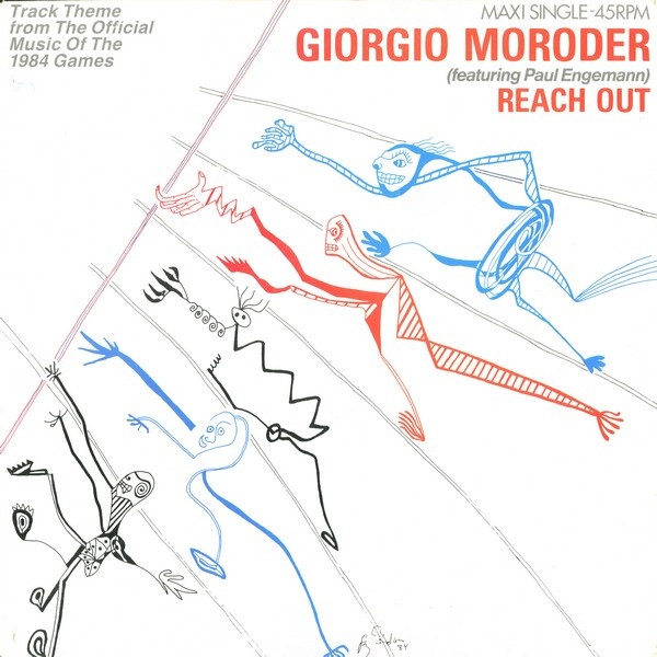 Giorgio Moroder Featuring Paul Engemann - Reach Out | CBS (CBSA 12.4570) - main