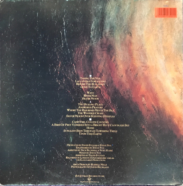 David Sylvian - Gone To Earth | Virgin (VDL1) - 4 David Sylvian - Gone To Earth | Virgin (VDL1) - 4