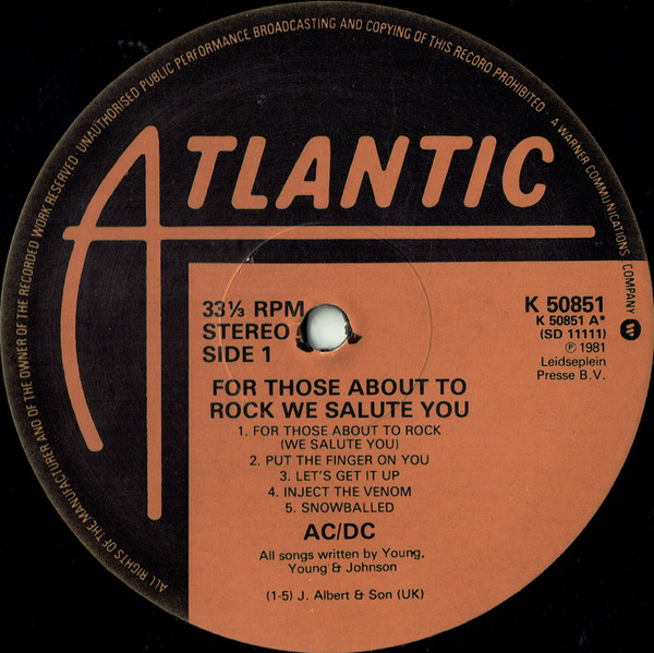 For Those About To Rock We Salute You