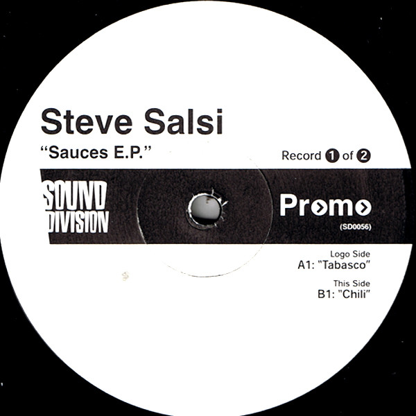 Steve Salsi - Sauces E.P. | Sound Division (SD0056) - main