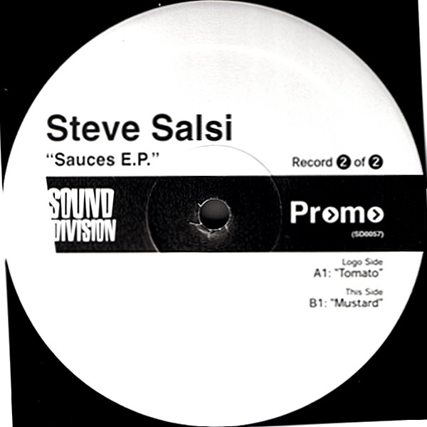 Steve Salsi - Sauces E.P. | Sound Division (SD0057) - main