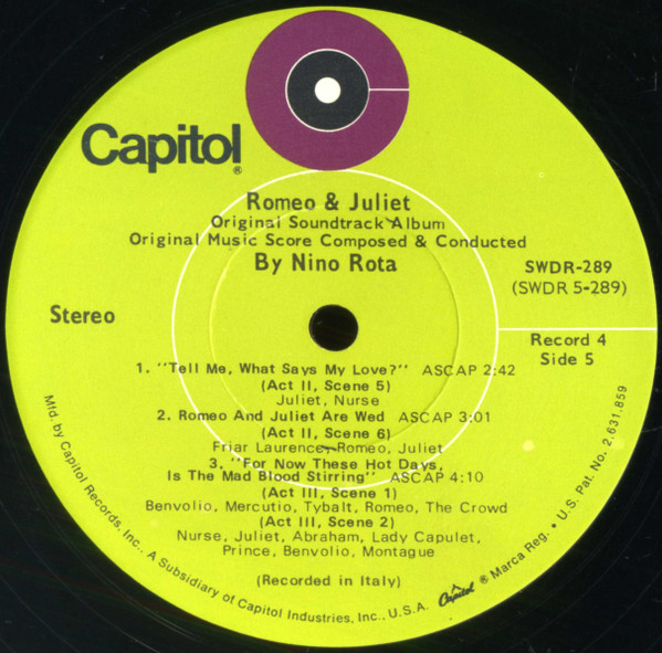 Romeo & Juliet: Complete Motion Picture Soundtrack