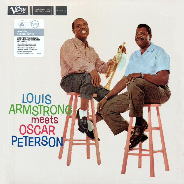 Louis Armstrong & Oscar Peterson - Louis Armstrong Meets Oscar Peterson LP | Verve Records (B0031689-01) - 7 Louis Armstrong & Oscar Peterson - Louis Armstrong Meets Oscar Peterson LP | Verve Records (B0031689-01) - 7