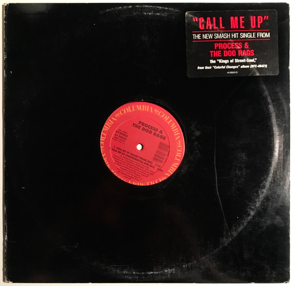 Process & The Doo Rags - Call Me Up | Columbia (44 06840) - 3