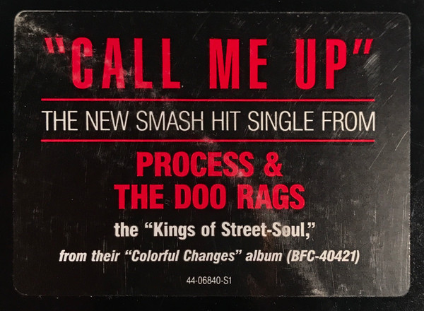 Process & The Doo Rags - Call Me Up | Columbia (44 06840) - 4