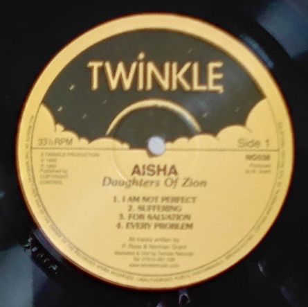Aisha - Daughters Of Zion | Twinkle Music (NG538) - 3