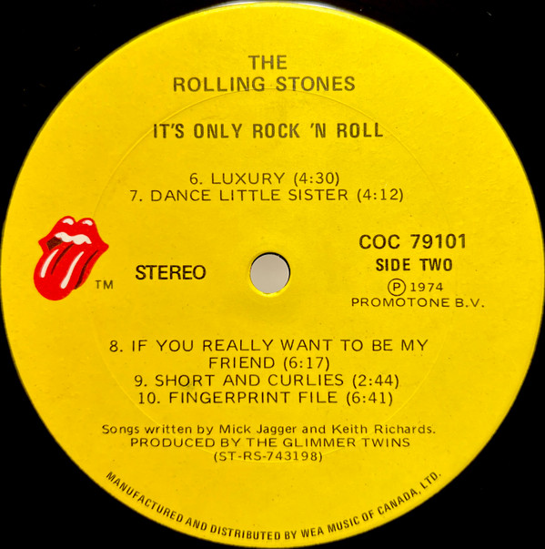It's Only Rock 'N Roll