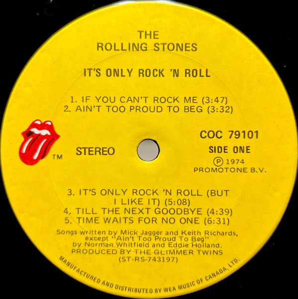 It's Only Rock 'N Roll
