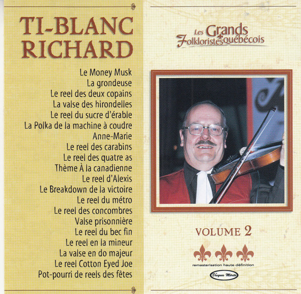 Ti-Blanc Richard - Ti-Blanc Richard Volume 2 | Disques Mérite (22-1366) - main