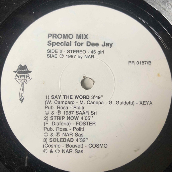 Various - Promo Mix Special For Dee Jay | NAR (PR 0187) - 2