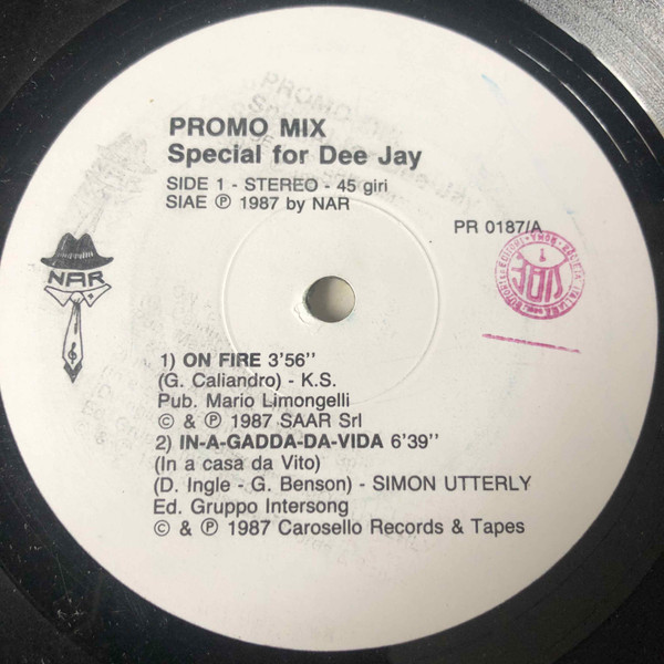 Various - Promo Mix Special For Dee Jay | NAR (PR 0187) - main