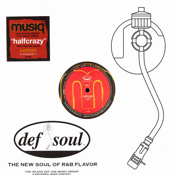 Musiq - Halfcrazy | Def Soul (DEFR 15530-1)