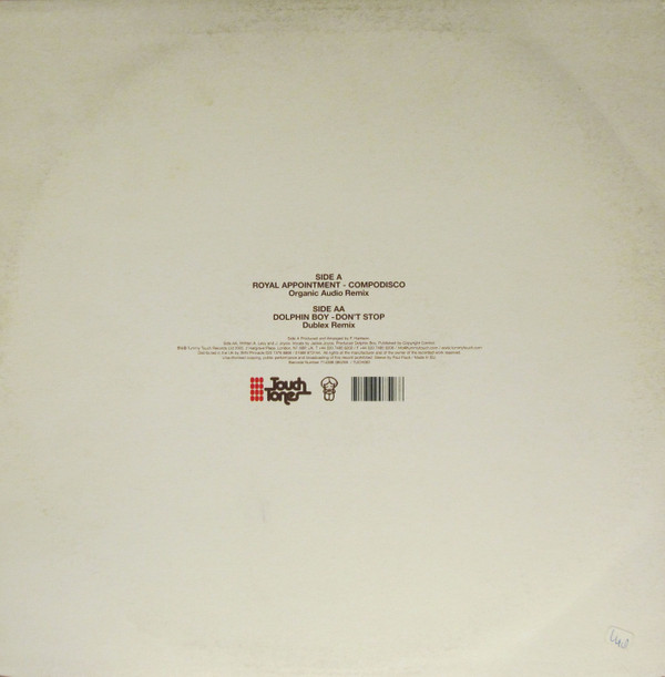 Royal Appointment / Dolphin Boy - Touch Tones Remix EP2 | Tummy Touch (TUCH082) - 2 Royal Appointment / Dolphin Boy - Touch Tones Remix EP2 | Tummy Touch (TUCH082) - 2