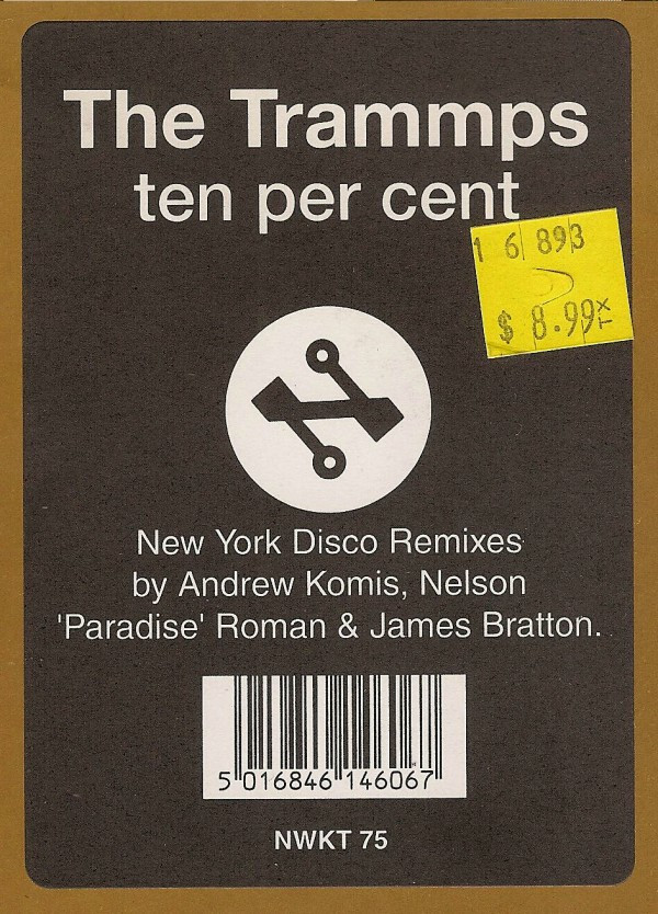 The Trammps - Ten Per Cent | Network Records (NWKT 75) - 4