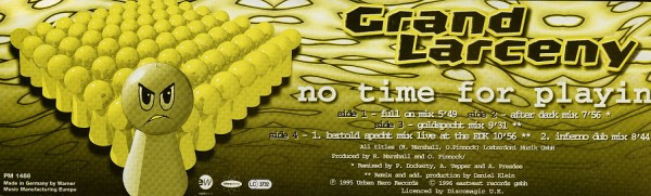 Grand Larceny - No Time For Playin' | Ultraphonic (PM 1488) - main Grand Larceny - No Time For Playin' | Ultraphonic (PM 1488) - main
