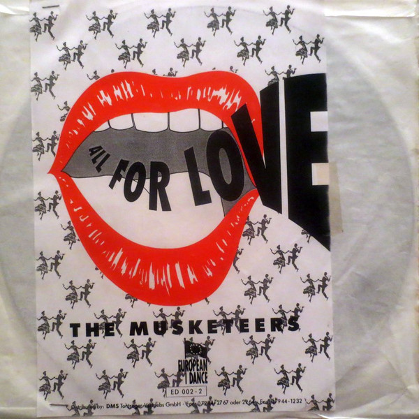 The Musketeers - All For Love | European Dance (ED 002-2) - main The Musketeers - All For Love | European Dance (ED 002-2) - main