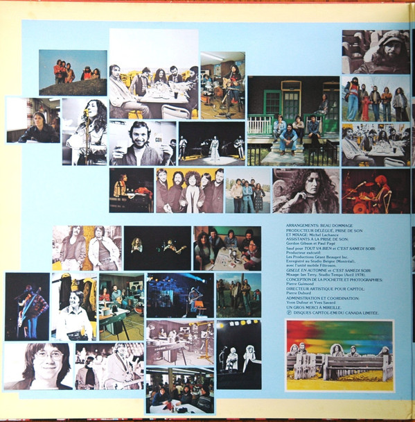 Beau Dommage - Les Grands Succès De Beau Dommage [Vinyl] | Capitol Records (SKAO 70.058) - 2
