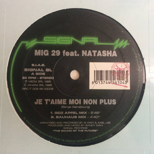 Mig 29 Feat. Natasha - Je T'aime Moi Non Plus | Signal (SIGNAL BL)