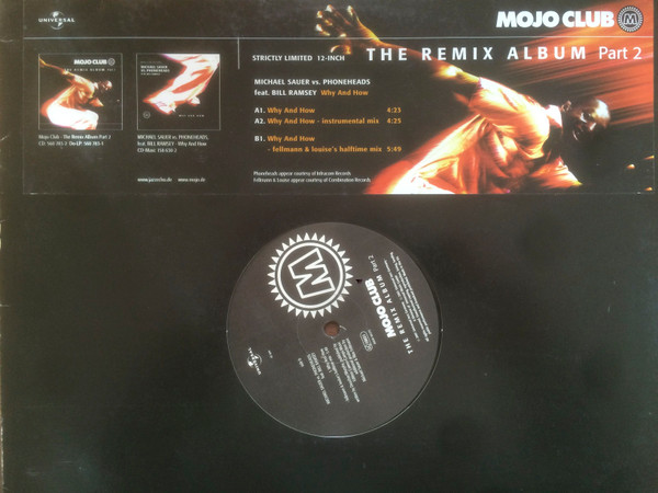 Michael Sauer Vs. Phoneheads Feat. Bill Ramsey - Why And How | Universal (jazz017)