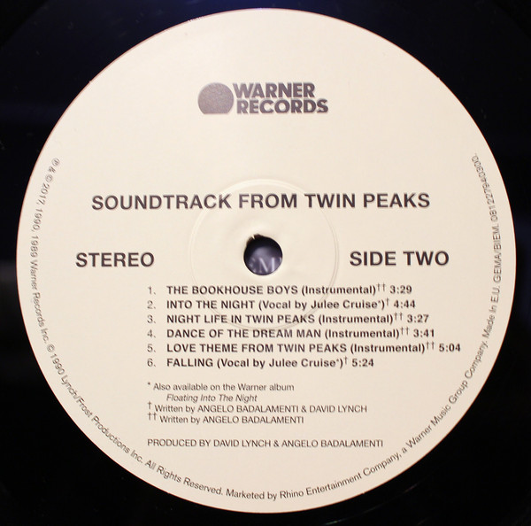 Angelo Badalamenti - Music From Twin Peaks | Warner Records (081227940300) - 4 Angelo Badalamenti - Music From Twin Peaks | Warner Records (081227940300) - 4