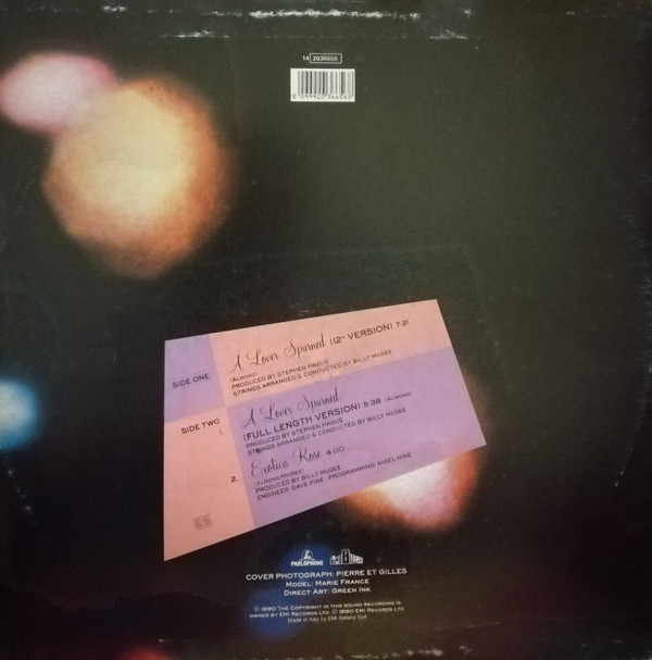 Marc Almond - A Lover Spurned | Parlophone (14 2036656) - 2