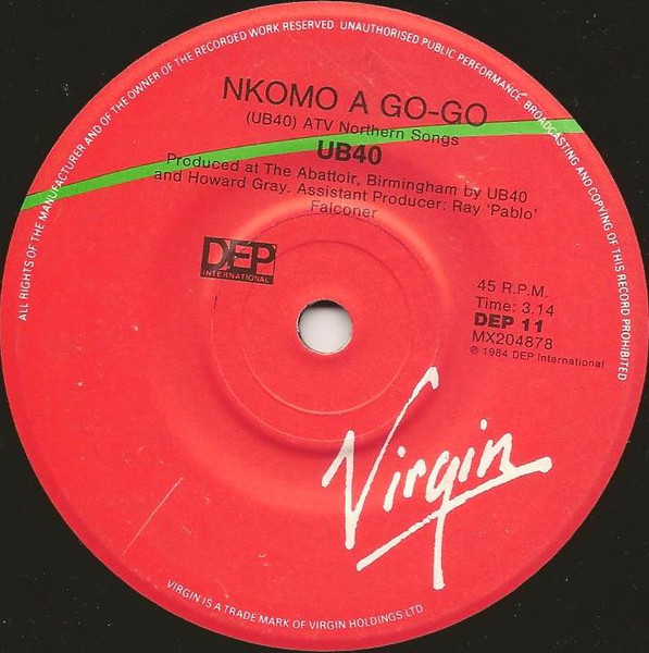 UB40 - If It Happens Again | Virgin (DEP 11) - 2